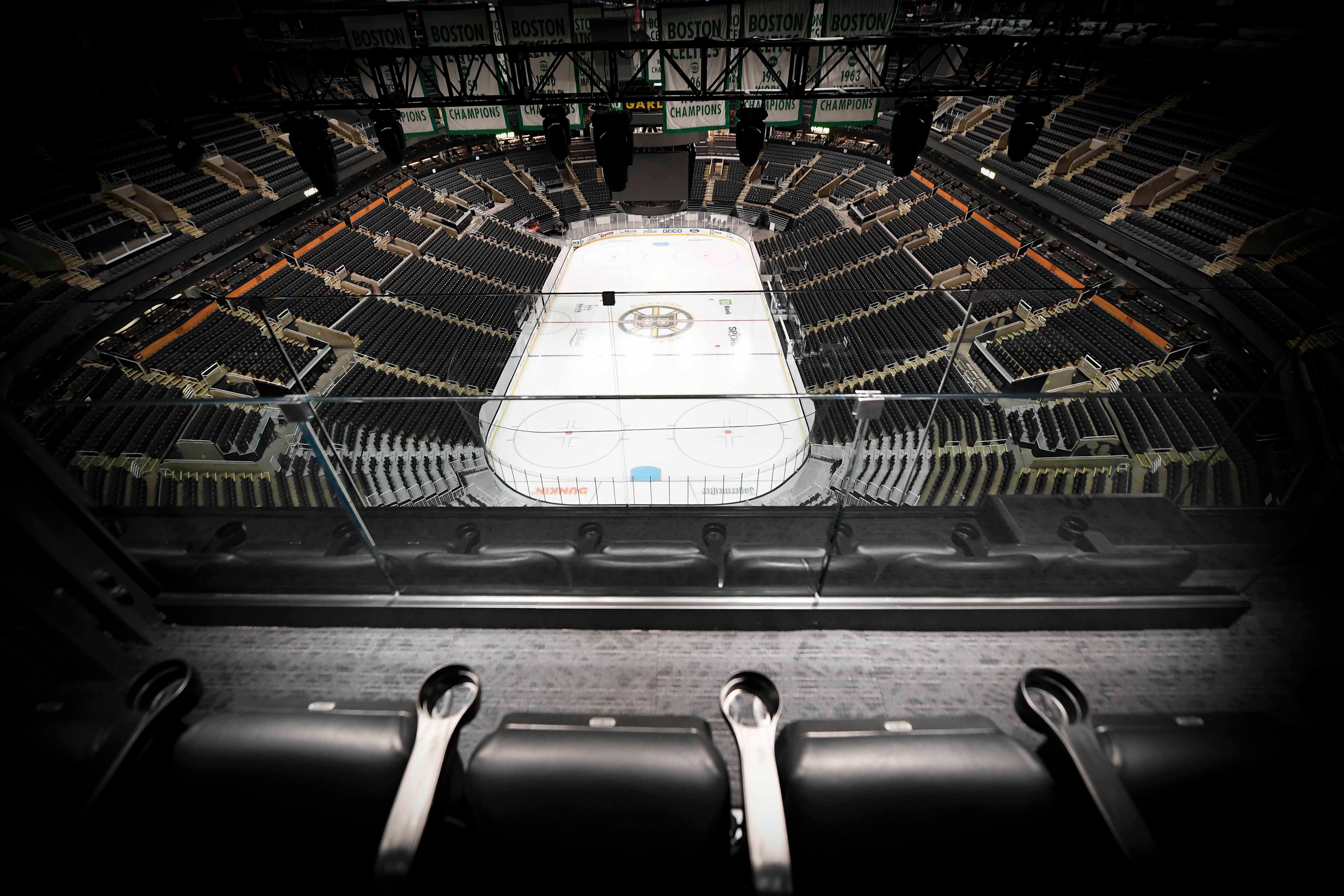 Image of arena from Rafters