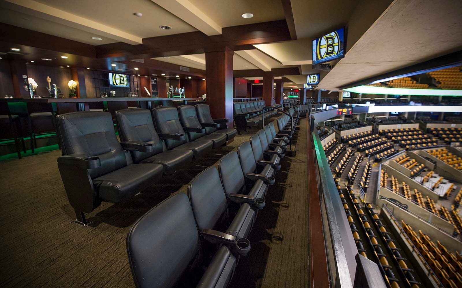 Club Seats Suites Boston Garden Society TD Garden TD Garden