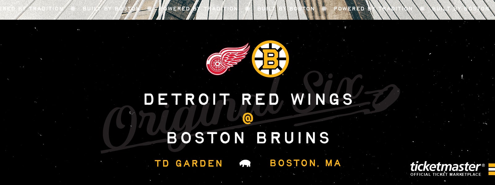 Bruins vs. Red Wings