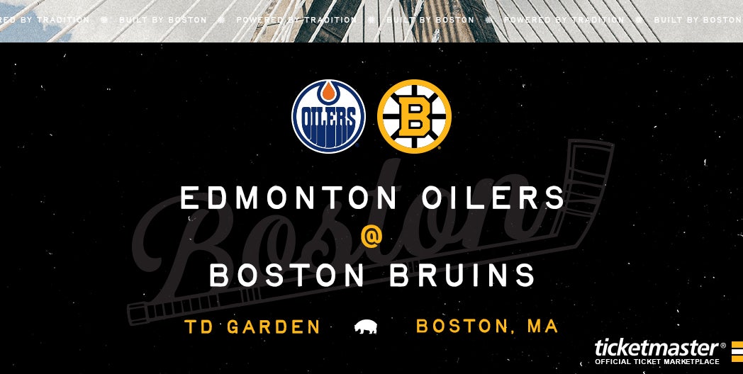 More Info for Bruins vs. Oilers