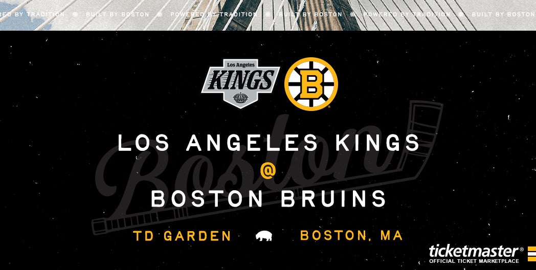 More Info for Bruins vs. Kings