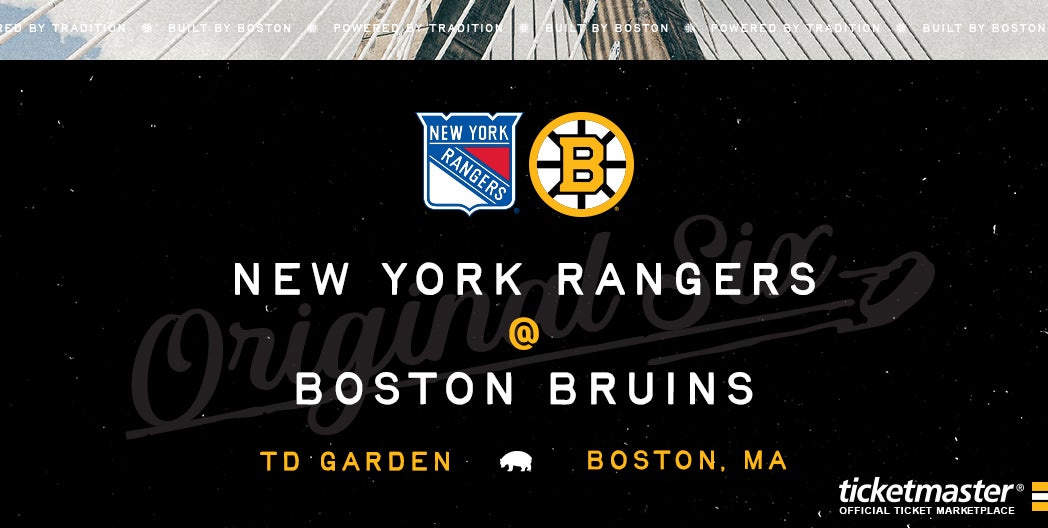 More Info for PRESEASON: Bruins vs. Rangers