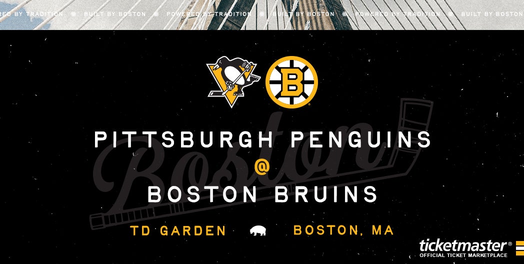 More Info for Bruins vs. Penguins