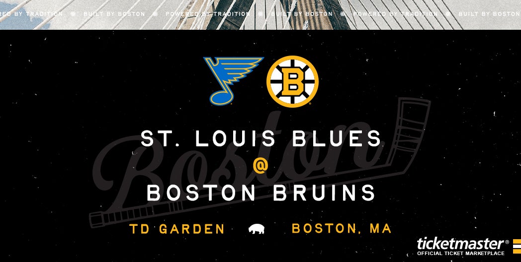 More Info for Bruins vs. Blues