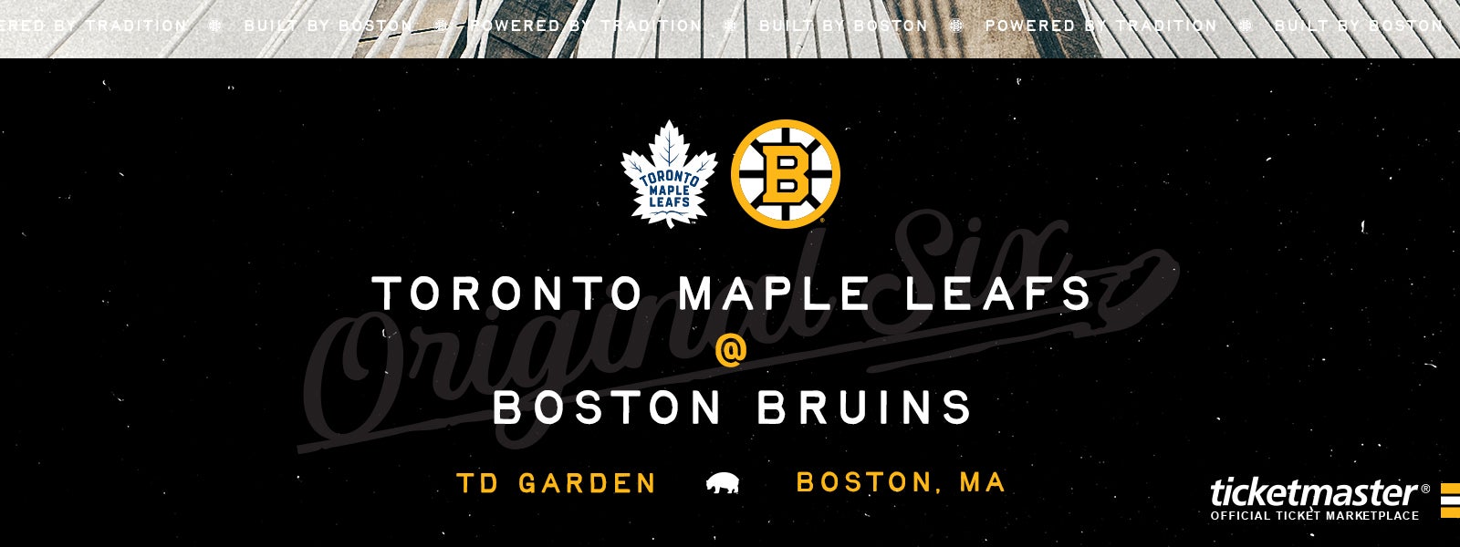 Bruins vs. Maple Leafs