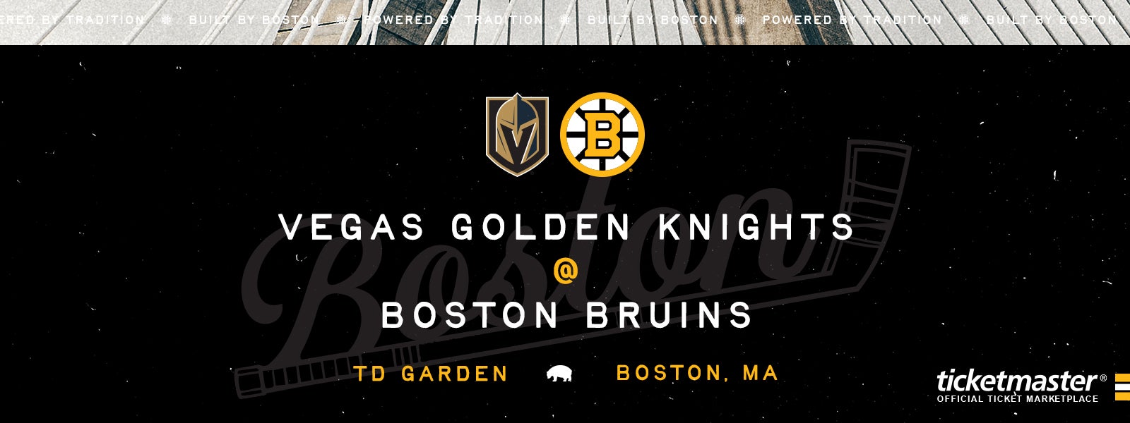 Bruins vs. Golden Knights