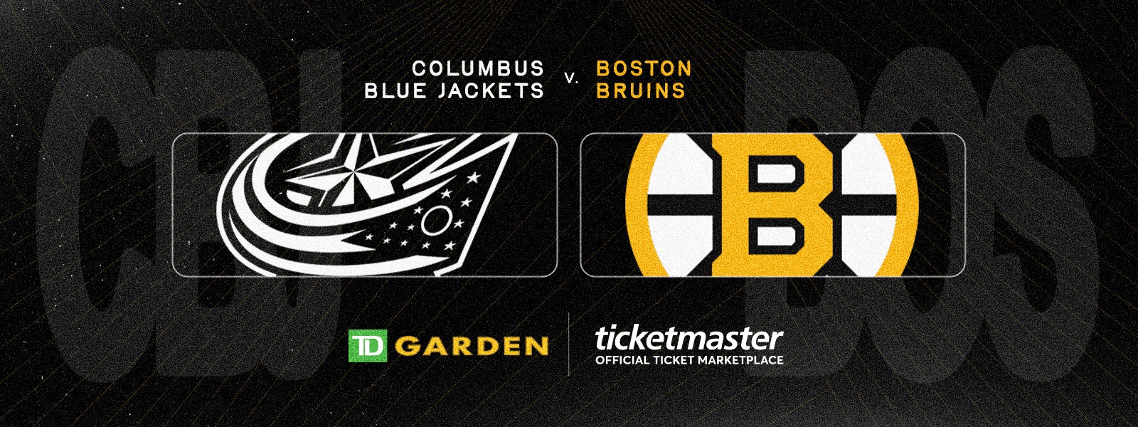 Bruins vs. Blue Jackets