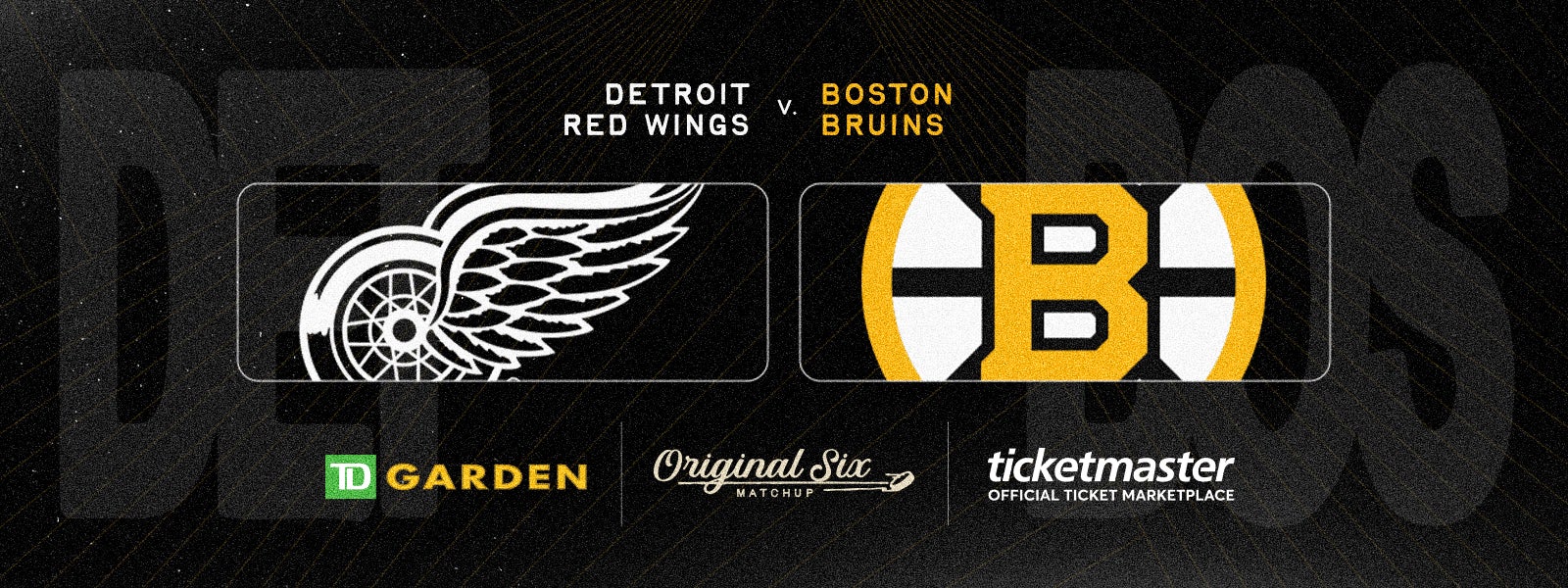 Bruins vs. Red Wings