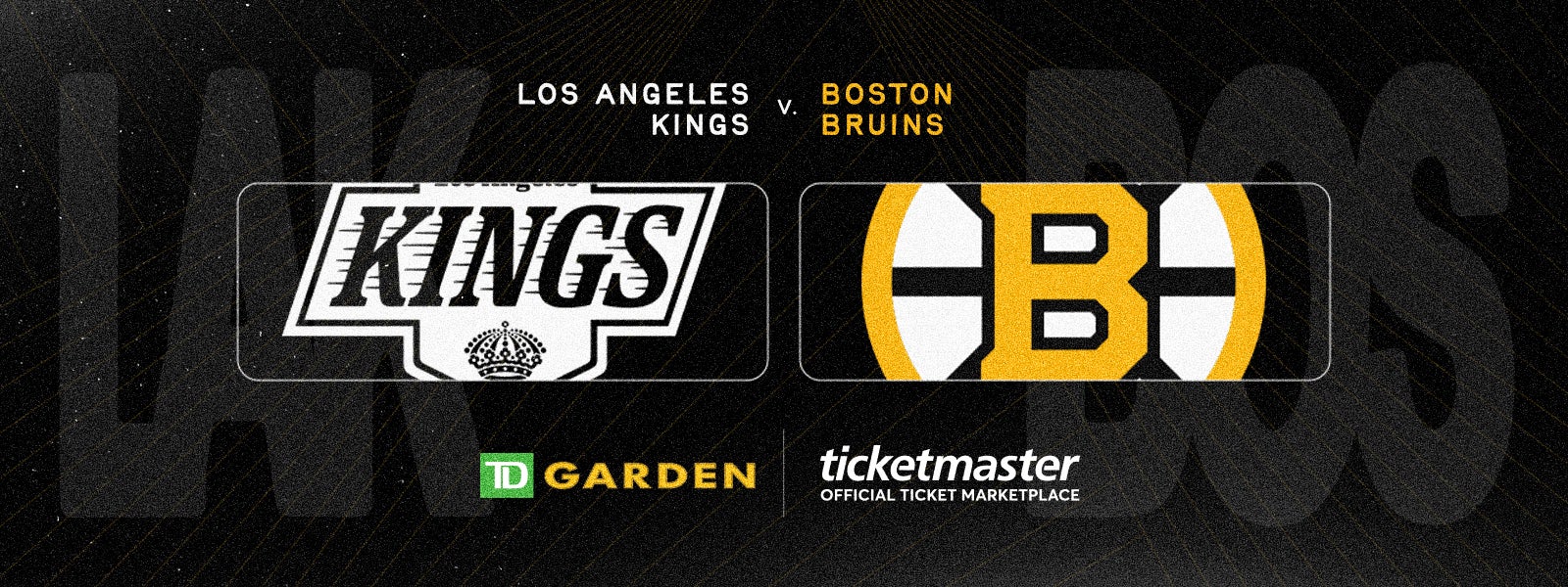 Bruins vs. Kings