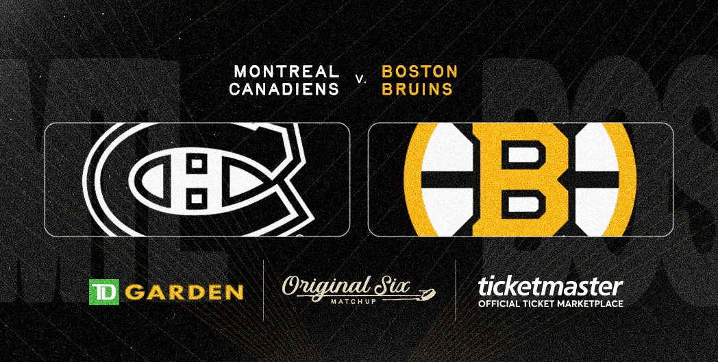 More Info for Bruins vs. Canadiens