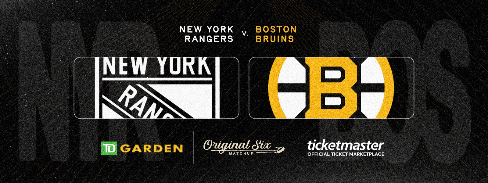 Bruins vs. Rangers
