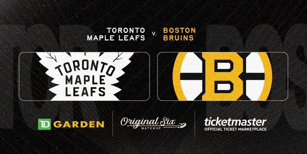 More Info for Bruins vs. Maple Leafs