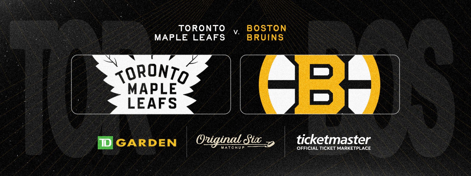 Bruins vs. Maple Leafs