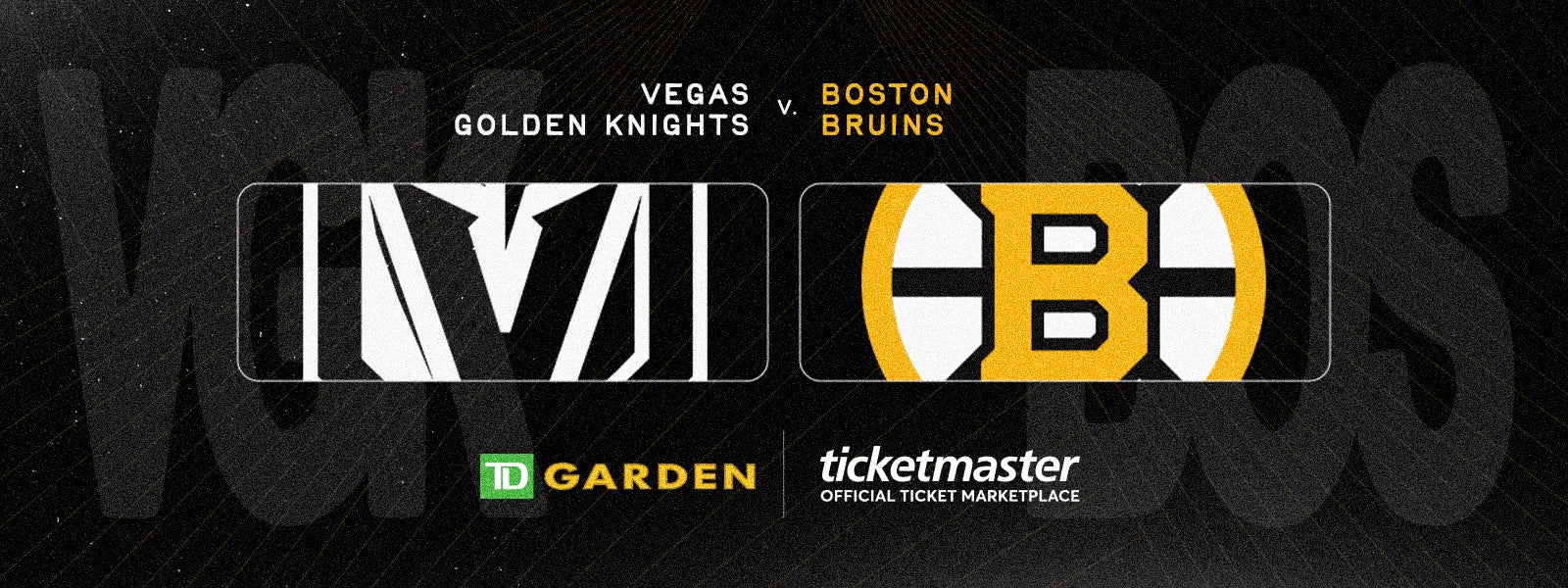 Bruins vs. Golden Knights