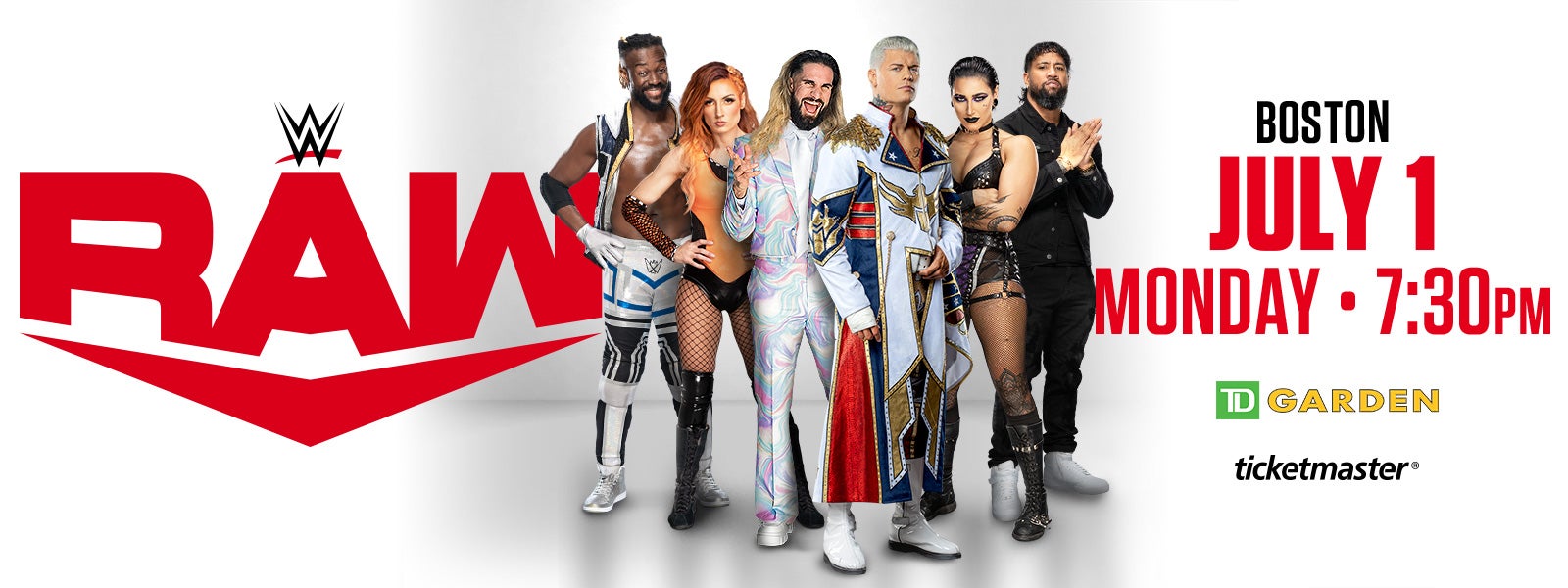 WWE Monday Night RAW TD Garden