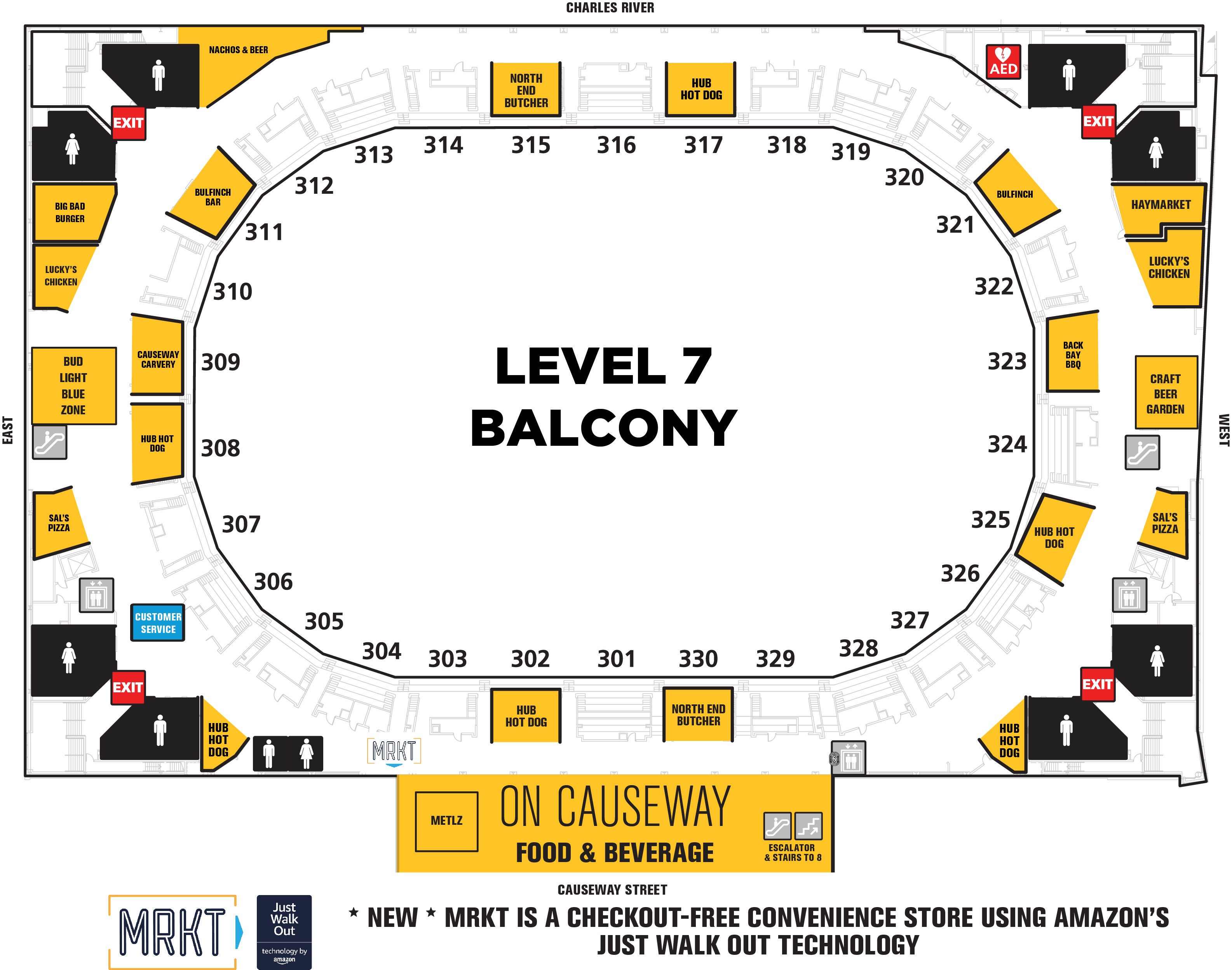 Seat Finder, TD Garden