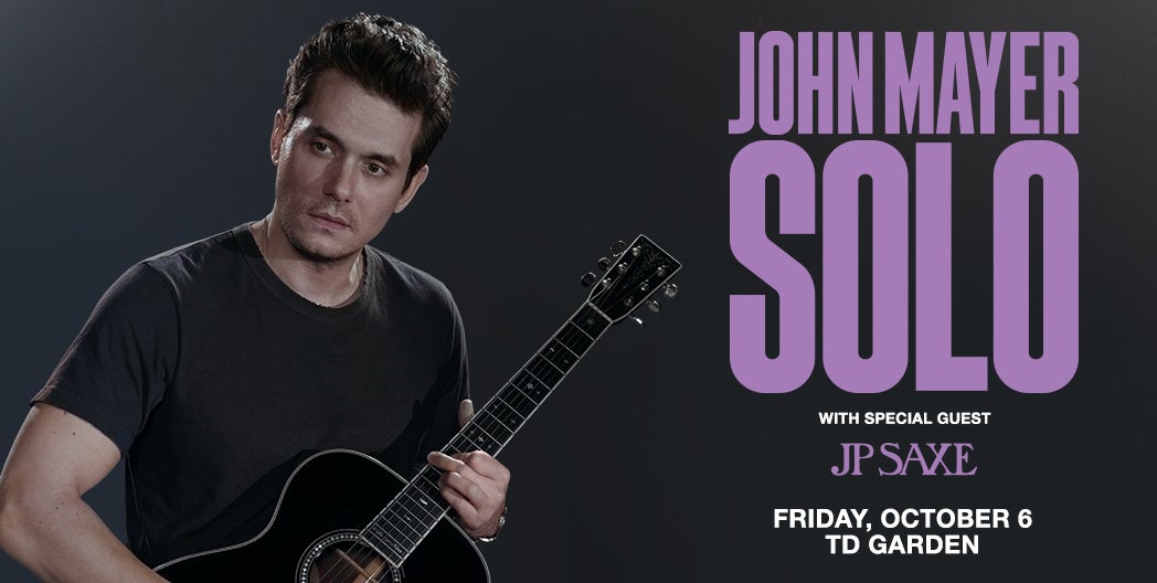 John Mayer TD Garden