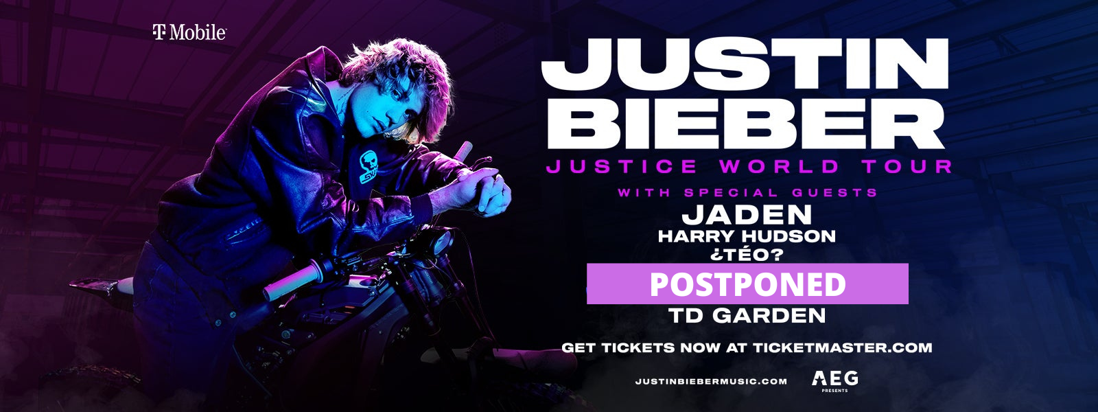 POSTPONED: Justin Bieber