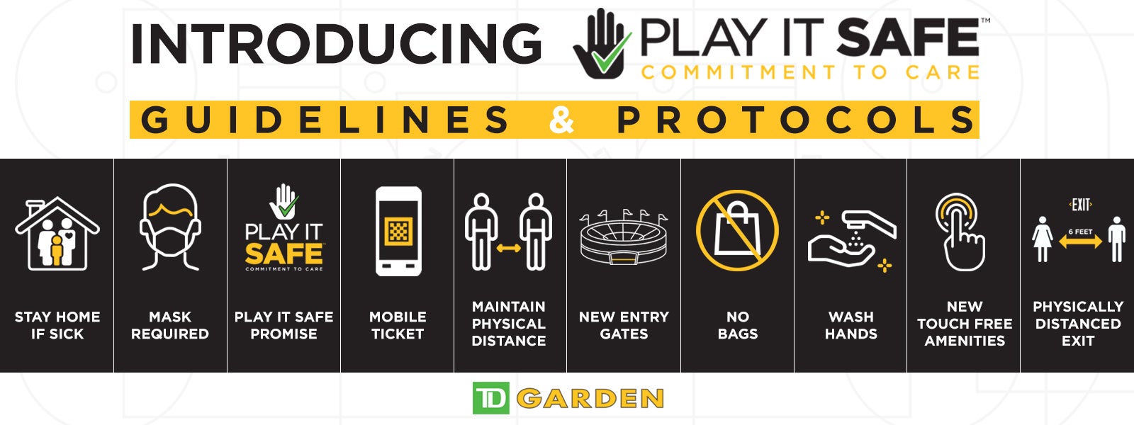 Here are the safety protocols that will be implemented when fans return to TD  Garden - The Boston Globe