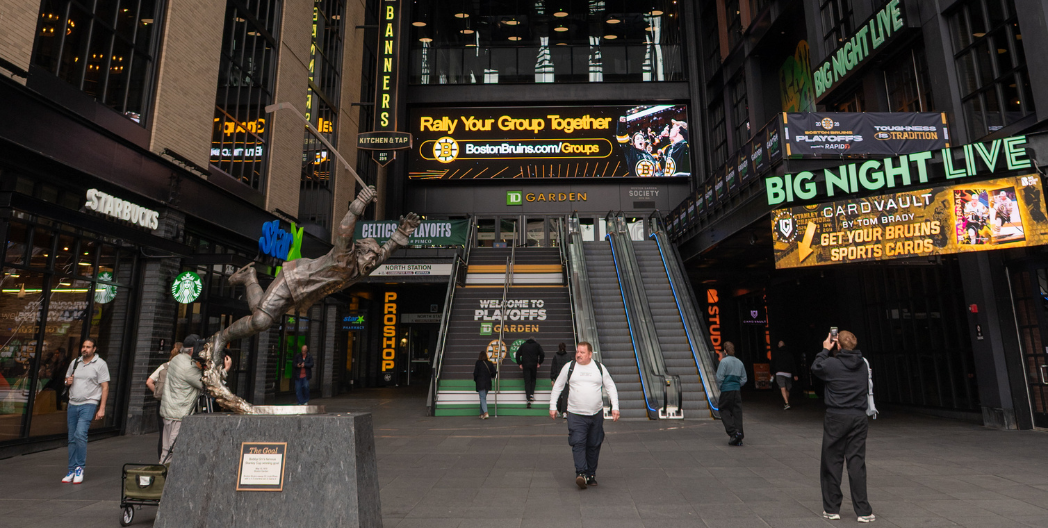 TD GARDEN PREPARES FOR PLAYOFFS