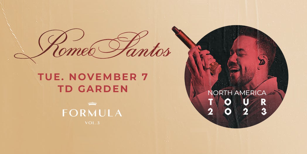 Romeo Santos TD Garden