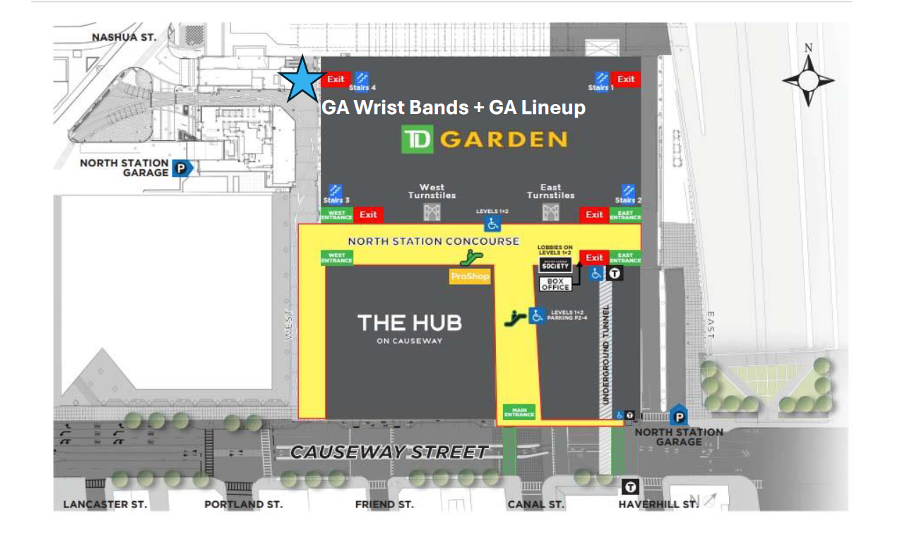 General Admission Wristband Process