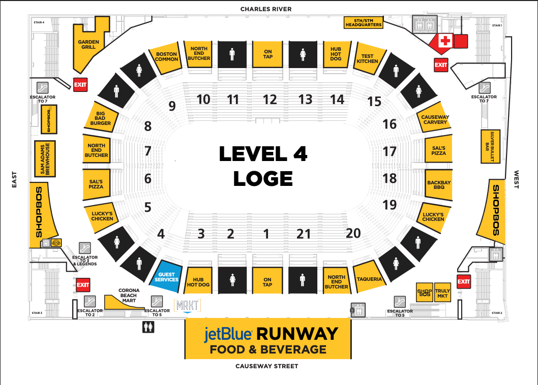 Concession Map Level 4