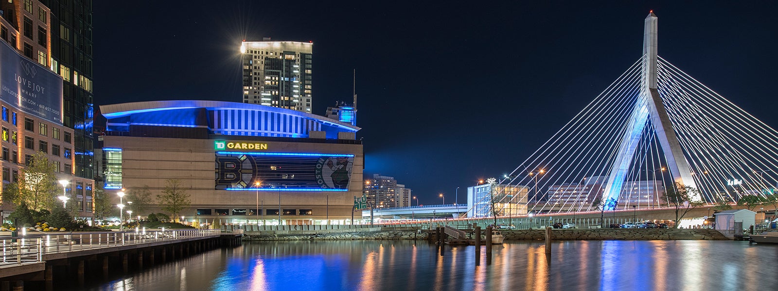 TD Garden, owned and operated by Delaware North