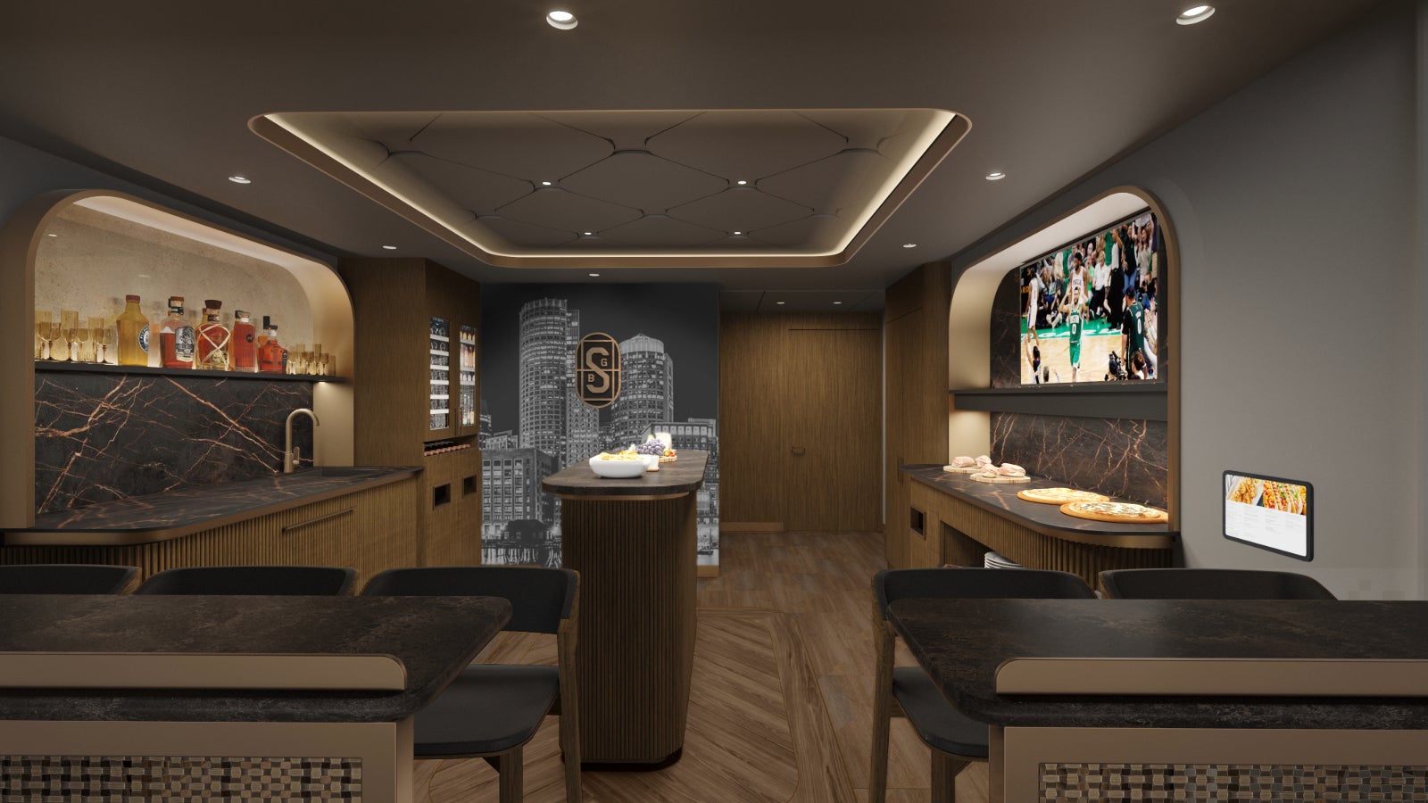 Level 5 Suite at TD Garden