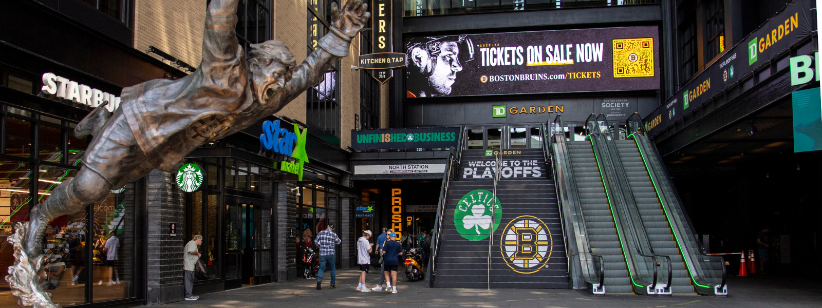 TD Garden Entrance Map