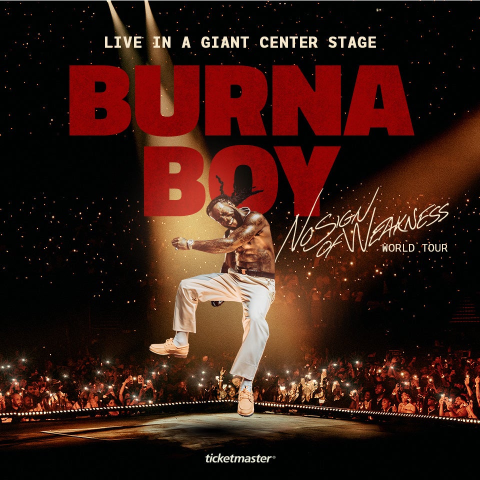 Burna Boy at TD Garden