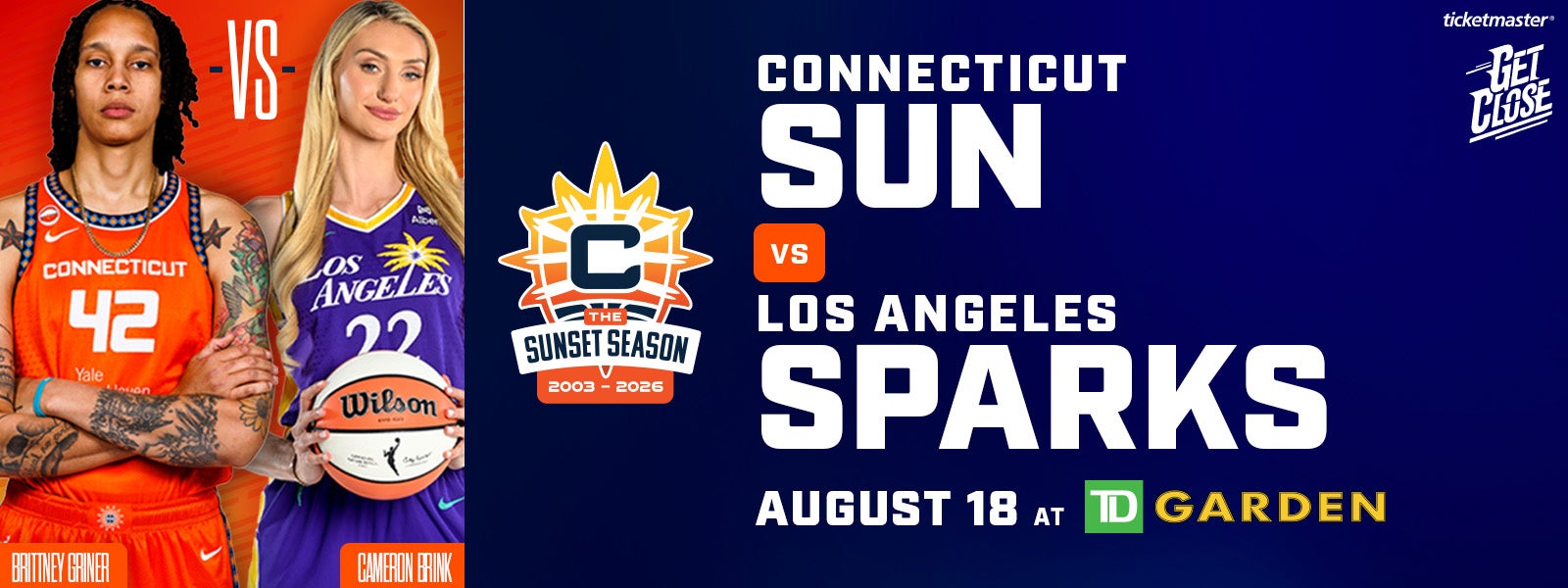 Connecticut Sun vs. Los Angeles Sparks