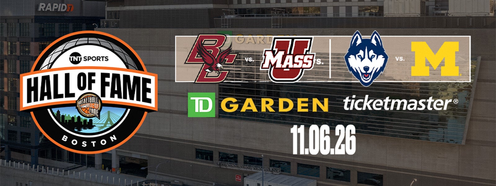 UMass vs. Boston College | UConn vs. Michigan
