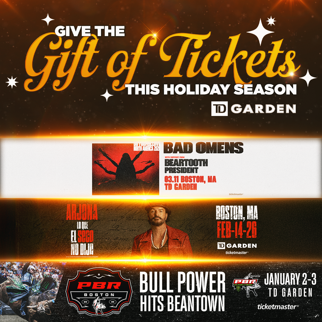 Gift tickets collage of upcoming shows