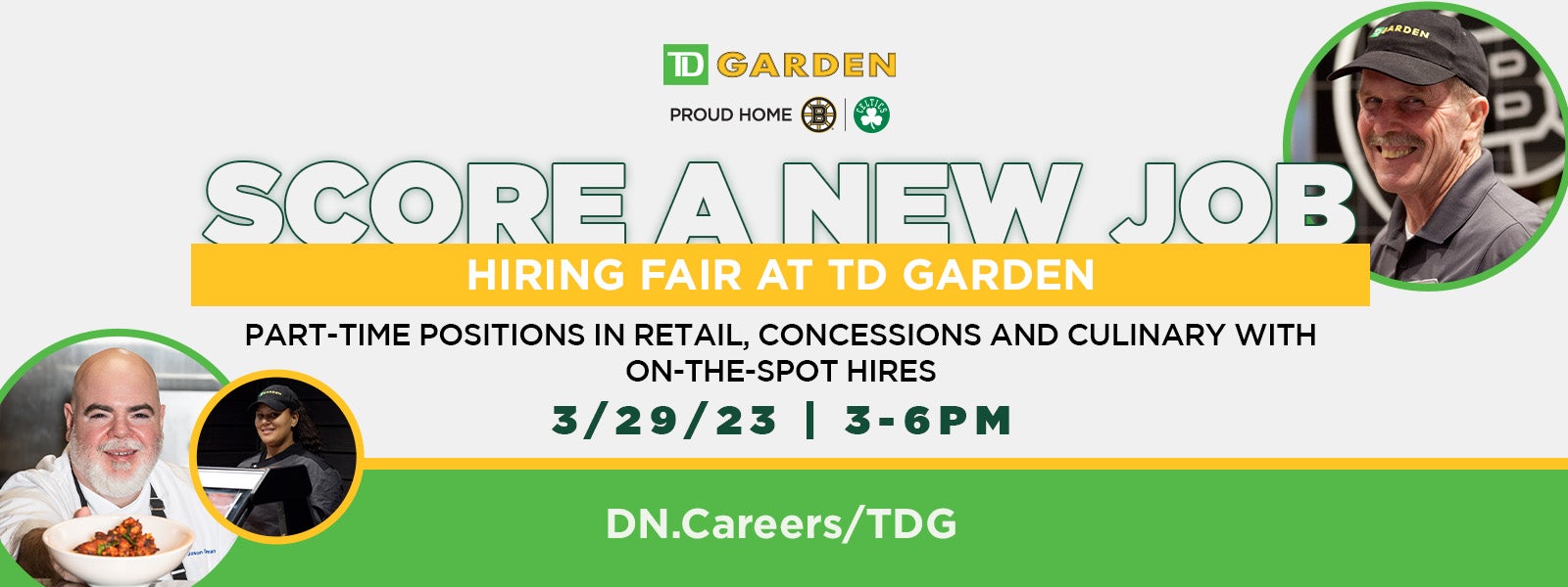 Hiring Fair at TD Garden