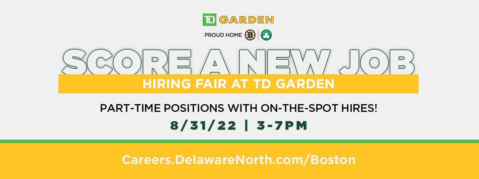 Hiring Fair at TD Garden
