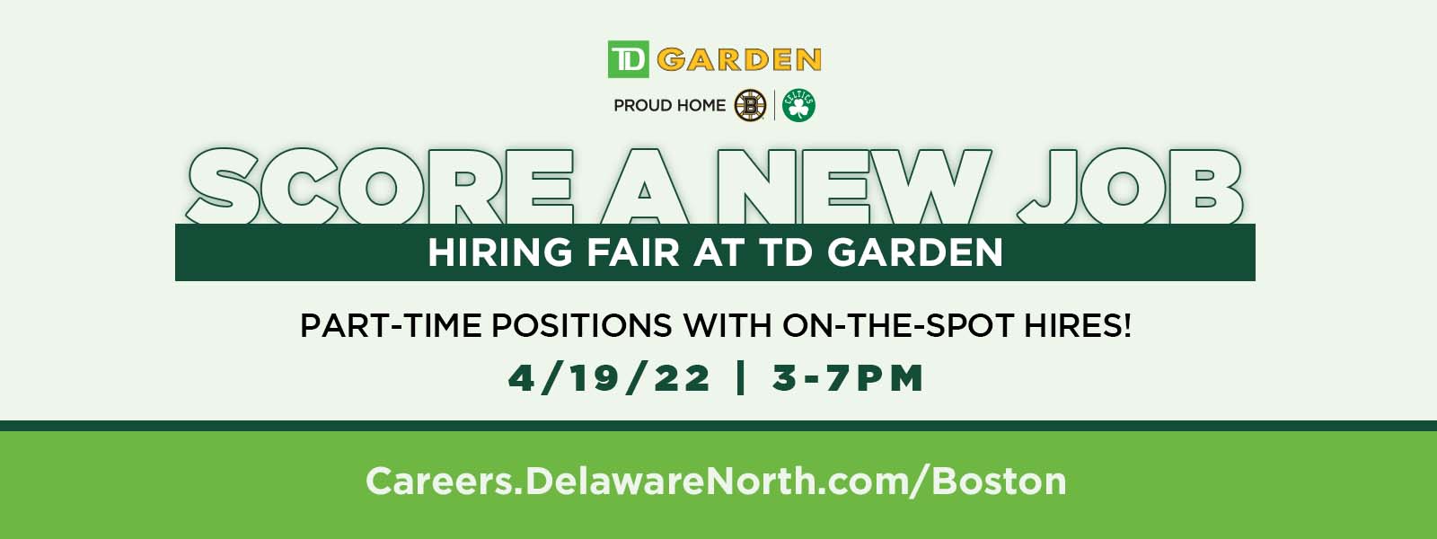 Hiring Fair at TD Garden
