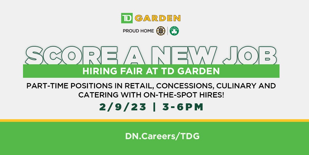 More Info for Hiring Fair at TD Garden  