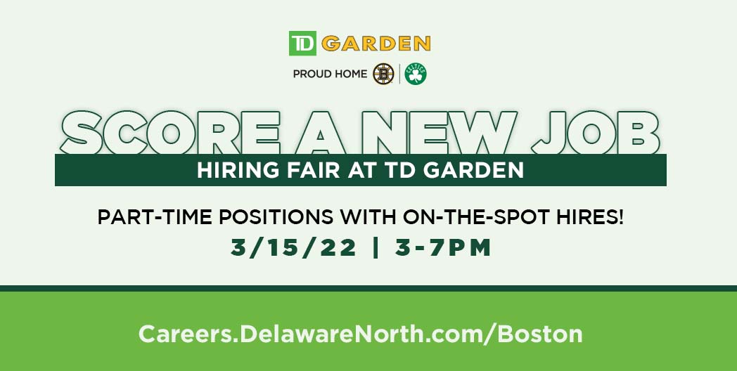 Hiring Fair at TD Garden