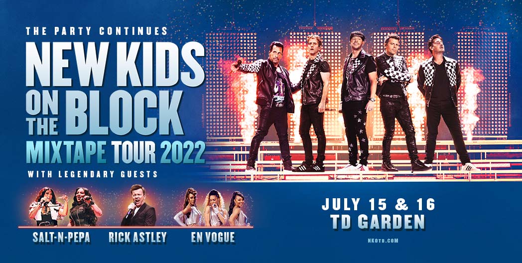 New Kids On The Block TD Garden