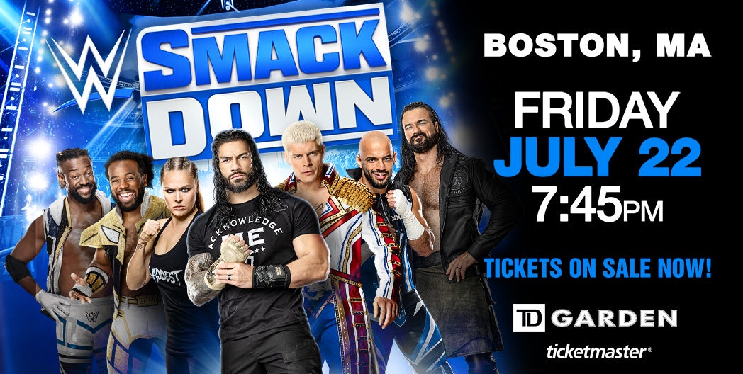 WWE Friday Night Smackdown TD Garden