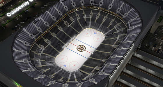 Bruins Seat Finder Map