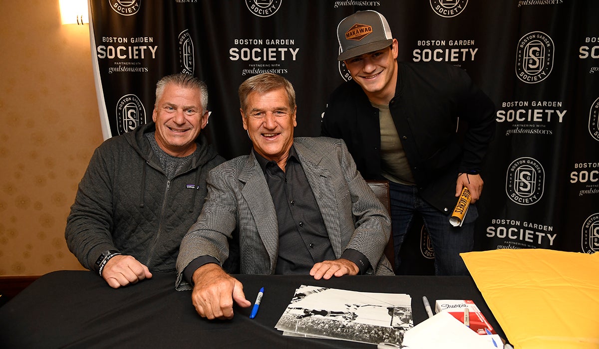 Image of a Bobby Orr meet and greet