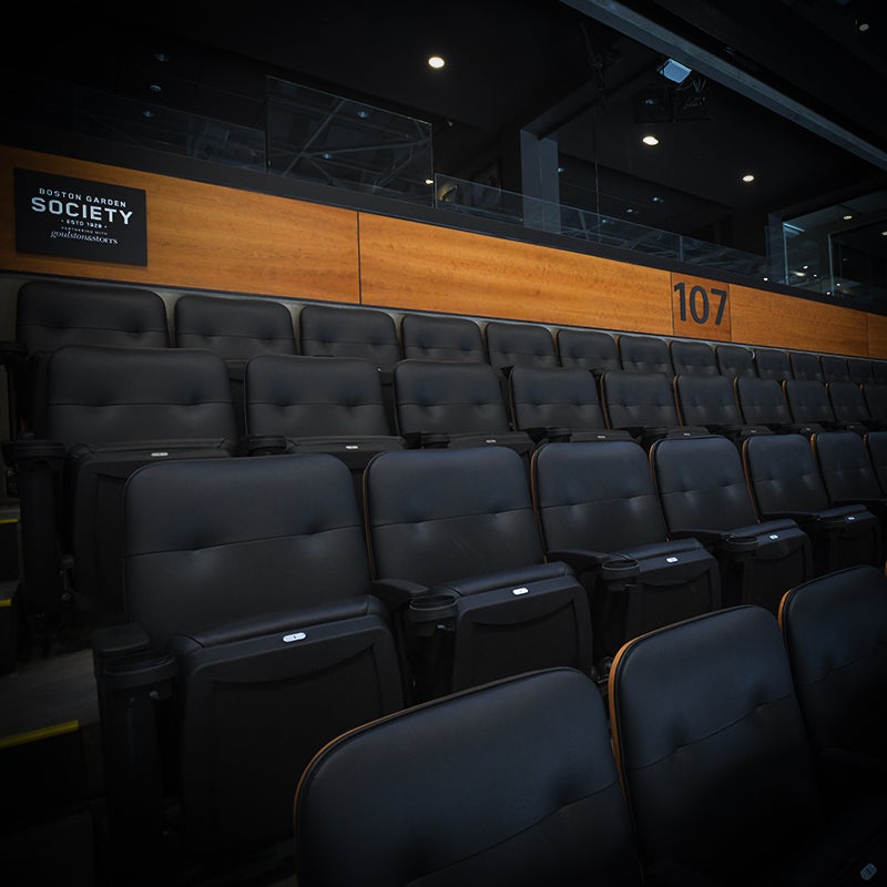 Club Seating Boston Garden Society TD Garden