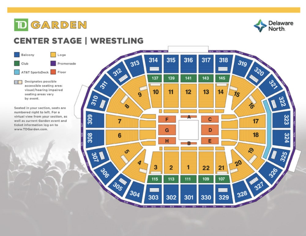 Seat Finder | TD Garden | TD Garden